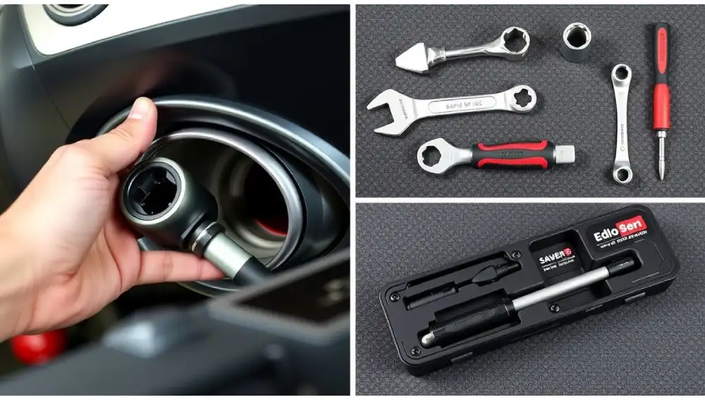 02 Sensor Wrench with Other Automotive Tools