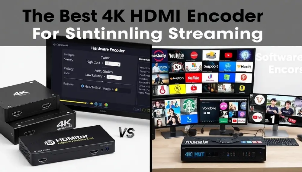 4K HDMI Encoder for Multi-Platform Streaming