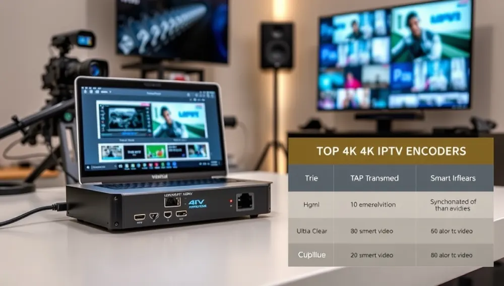 4K IPTV Encoder for Professional Streaming