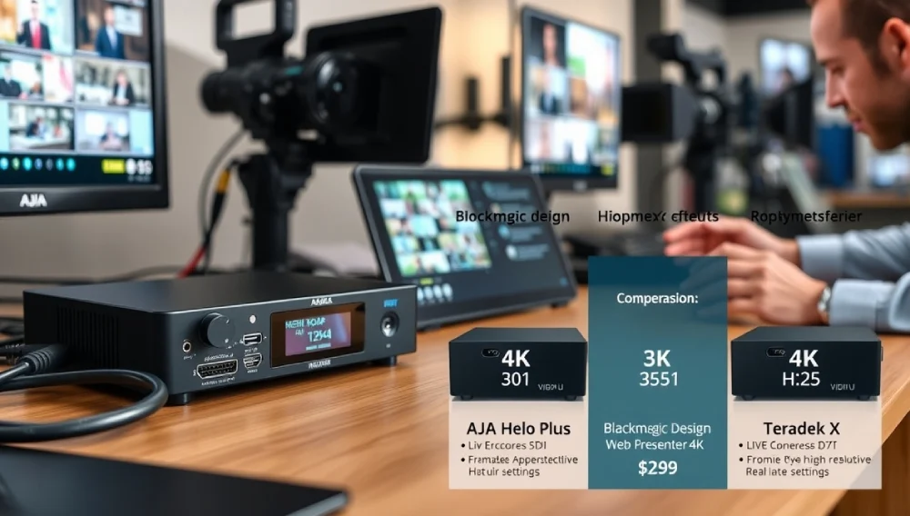 4K SDI Encoder - Professional Video Production Device