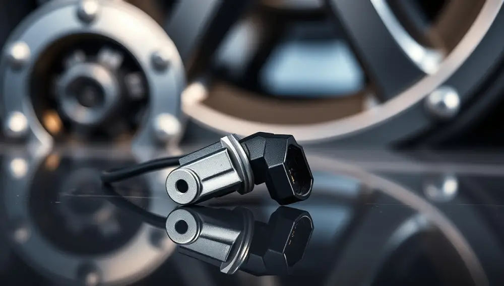 ABS Speed Sensor Mounted on Wheel Assembly