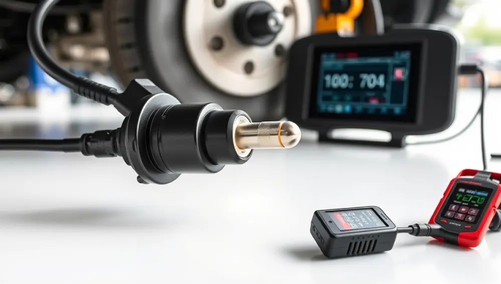 ABS Speed Sensor in Vehicle Installation
