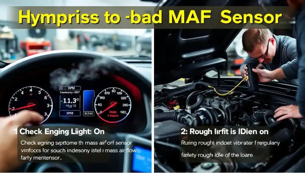 Black Smoke from Exhaust Due to MAF Sensor Failure