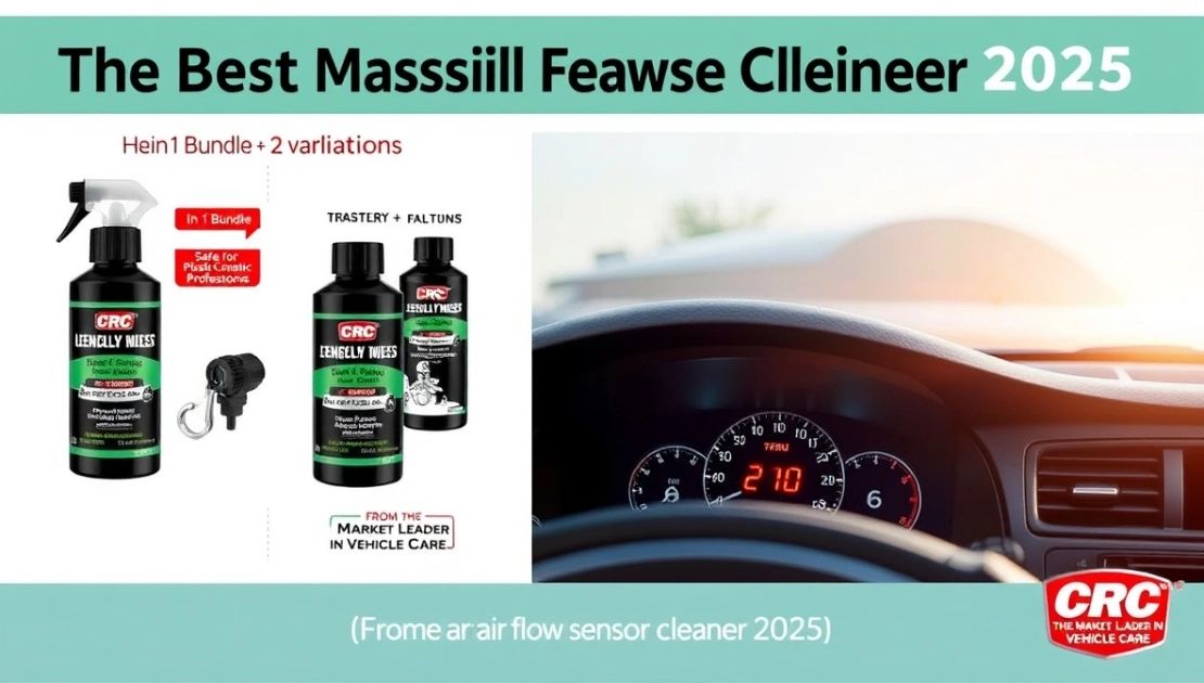 CRC Mass Air Flow Sensor Cleaner Bundle - Before & After Results