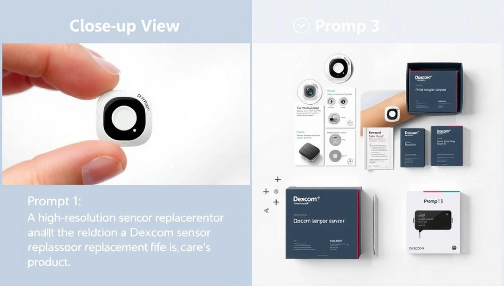 Dexcom Sensor Replacement - Close-up View