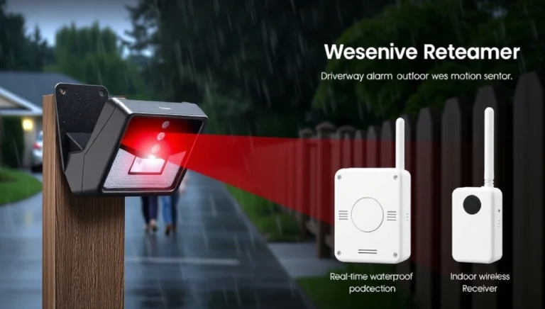 Driveway Motion Sensor for Home Security