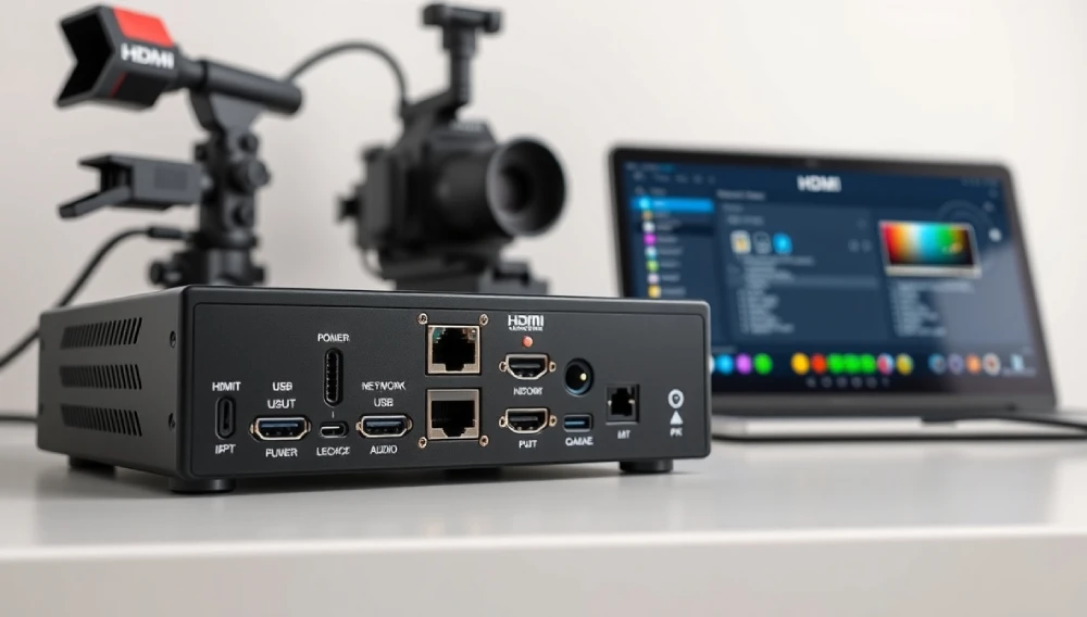 HDMI Encoder IPTV User Interface