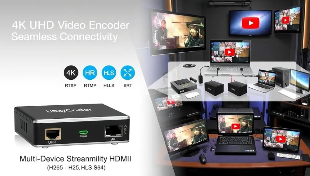 HDMI Encoder Live Streaming Setup - 4K UHD Video Encoder