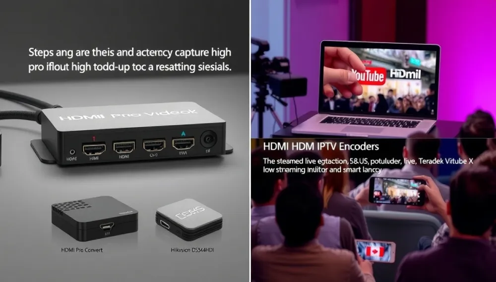 HDMI IPTV Encoder Close-Up