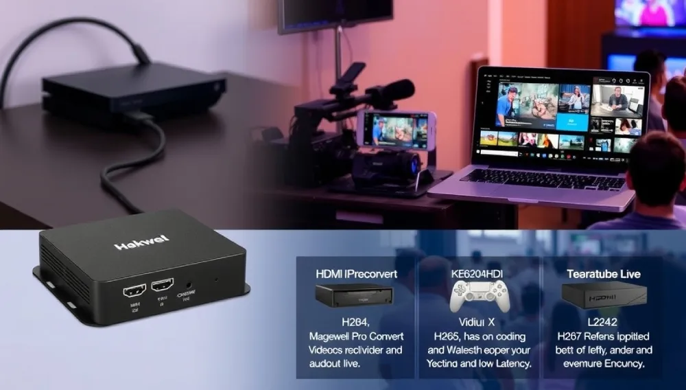 HDMI IPTV Encoder Live Streaming Setup