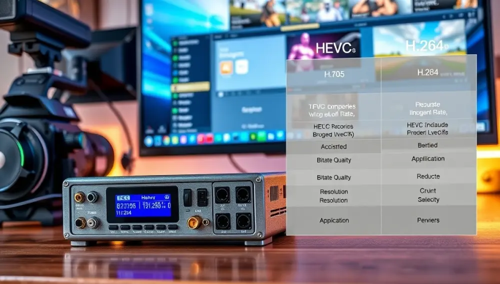 HEVC vs. H.264 Encoding Comparison