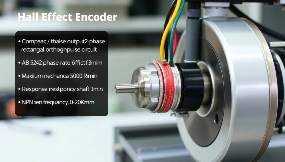 Hall Effect Encoder in Steel Cut Length Control