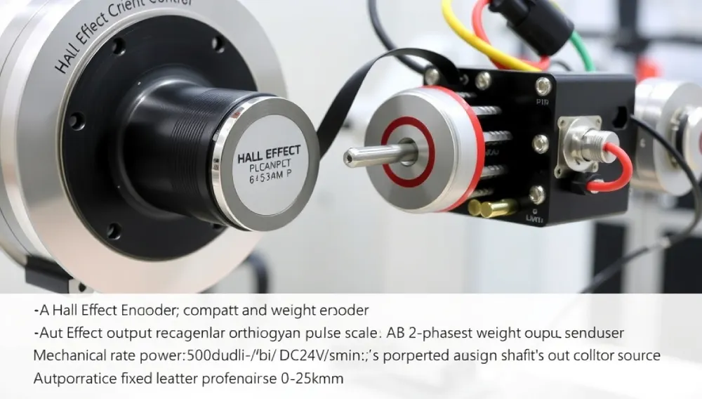 Hall Effect Encoder on Industrial Machine