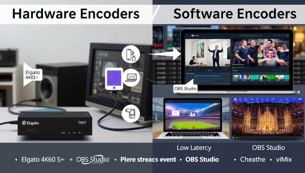 Hardware vs. Software Streaming Encoders