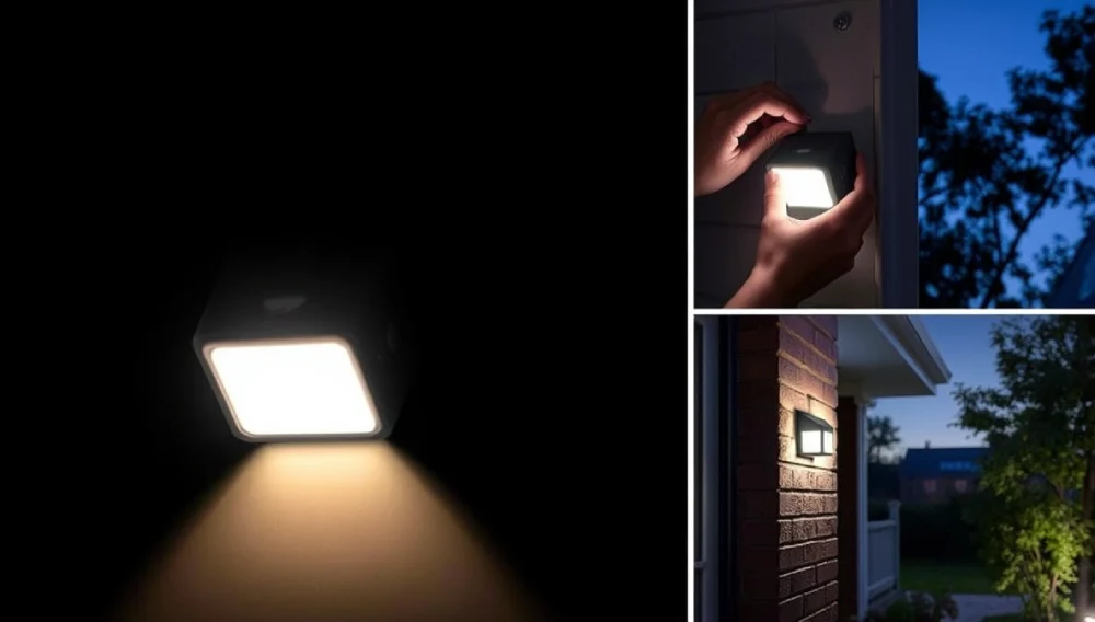 Installing Battery Operated Motion Sensor Light