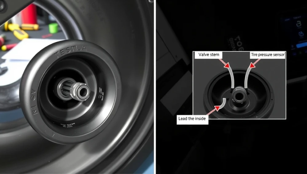 Installing the 2014 Tesla Model S TPMS Sensor Bao Long