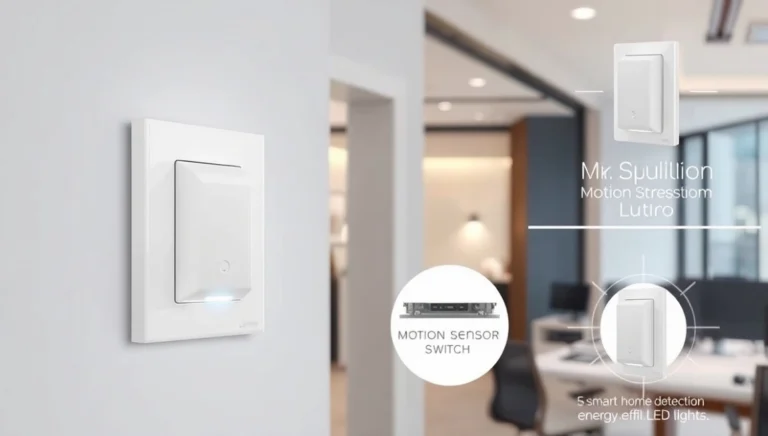 Lutron Motion Sensor Switch in Action