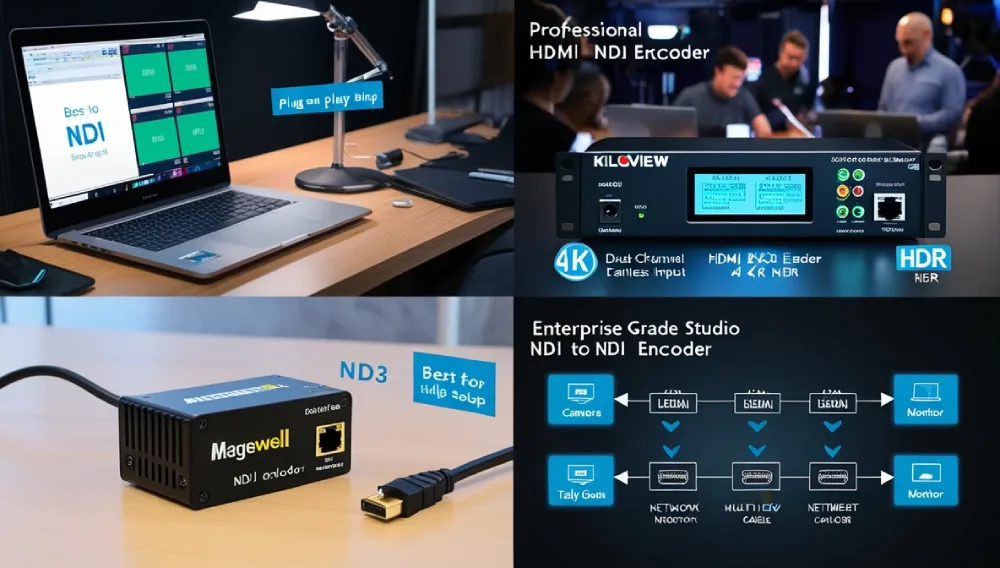 NDI Video Transmission Workflow