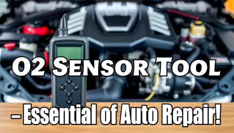 O2 Sensor Tool - Essential for Auto Repair