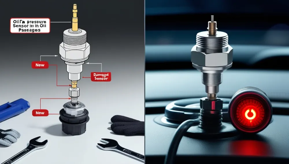 Oil Pressure Warning Light