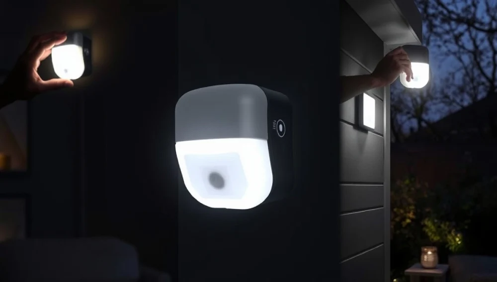 Outdoor Battery Operated Motion Sensor Light