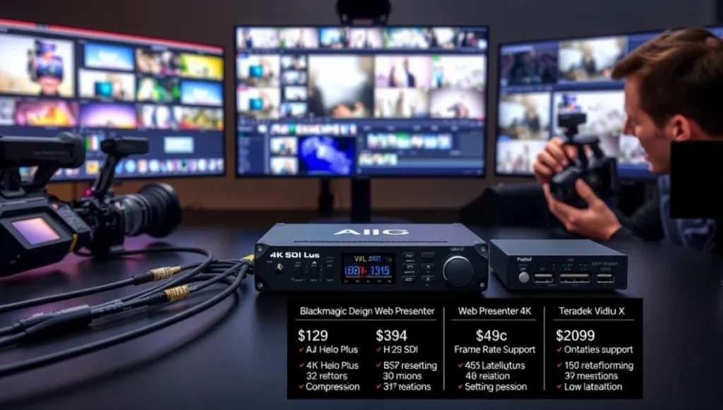 Professional Use of 4K SDI Encoder
