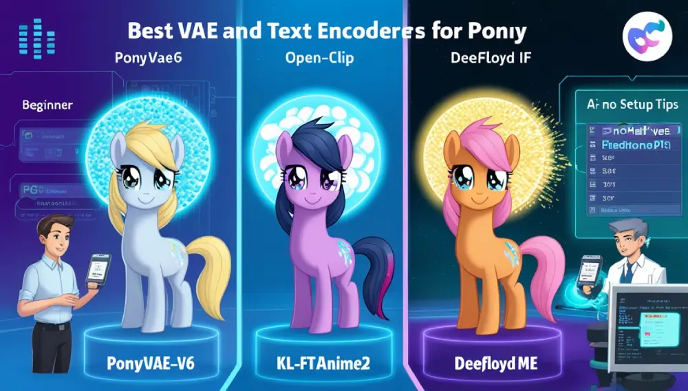 Text Encoders for Pony Models – CLIP vs OpenCLIP vs DeepFloyd