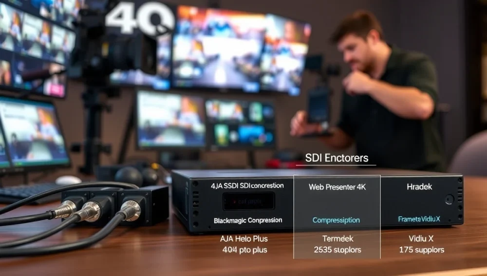 Top 4K SDI Encoders Comparison