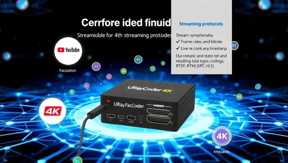 URayCoder 4K Encoder in Streaming Setup