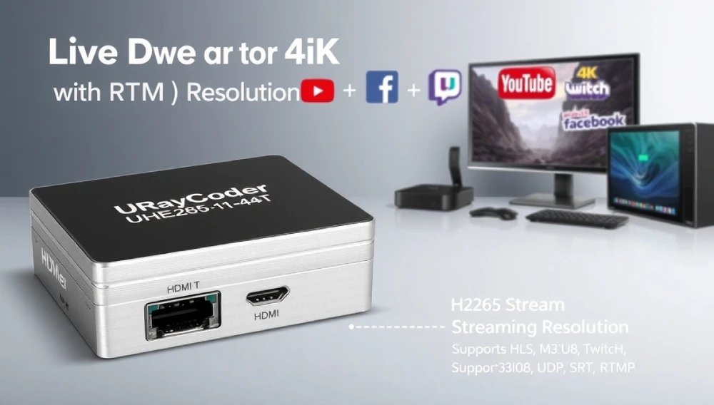 URayCoder 4K Streaming Encoder with Protocols