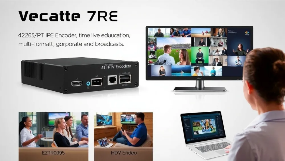 Vecaster 4K IPTV Encoder - Product Overview