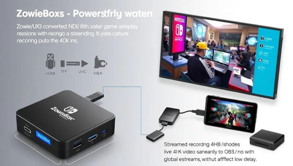ZowieBox Video Encoder - Compact but Powerful Design