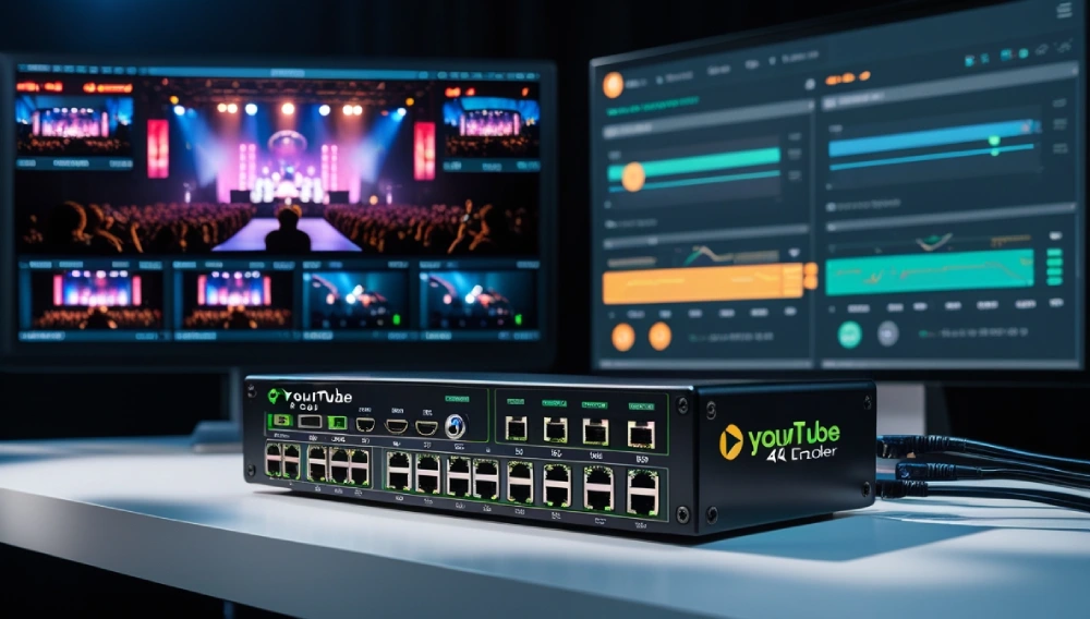 8 Channel HDMI Encoder in Professional Setup