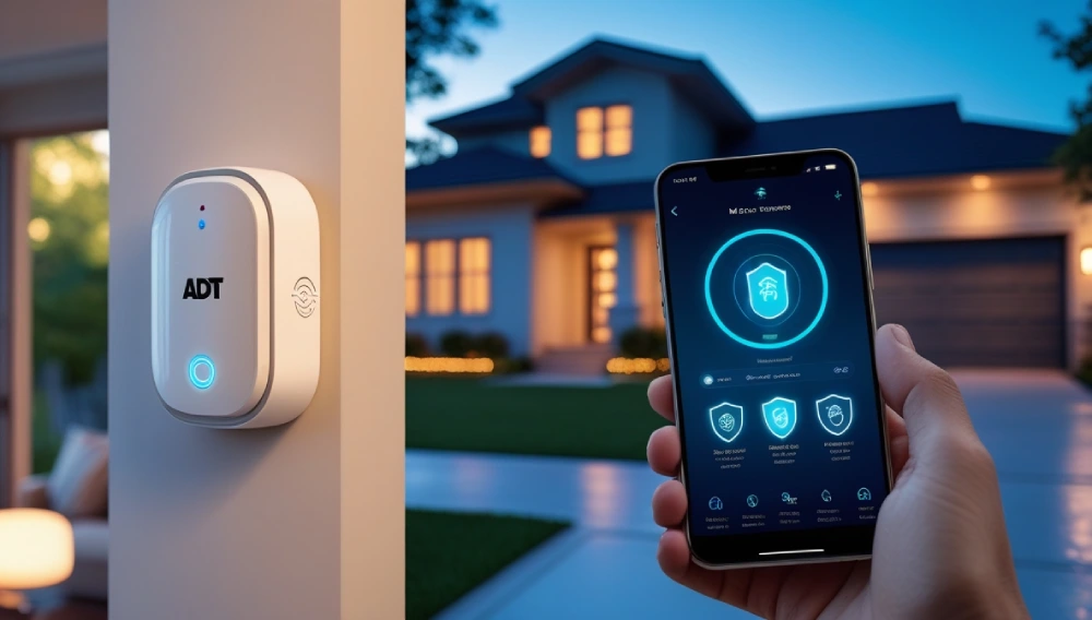 ADT Motion Sensor Mobile App Alert Interface