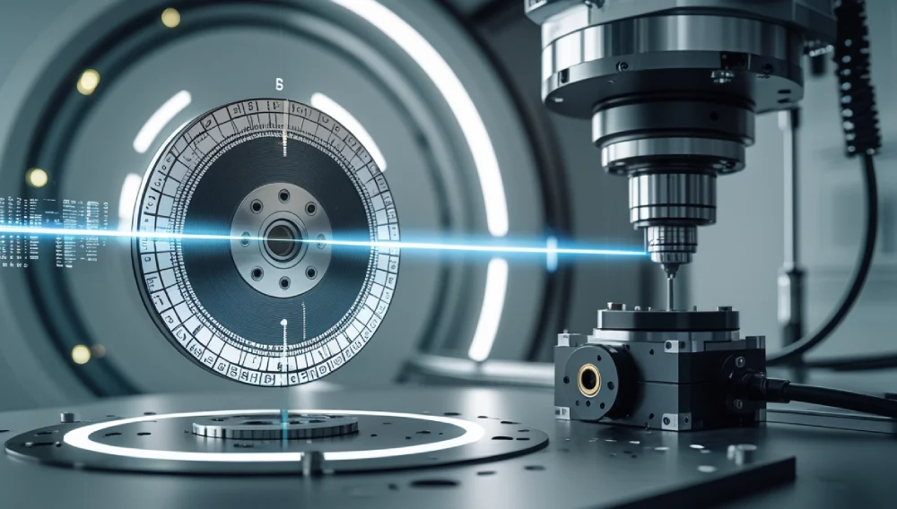 CNC Machine with Absolute Encoder Installed