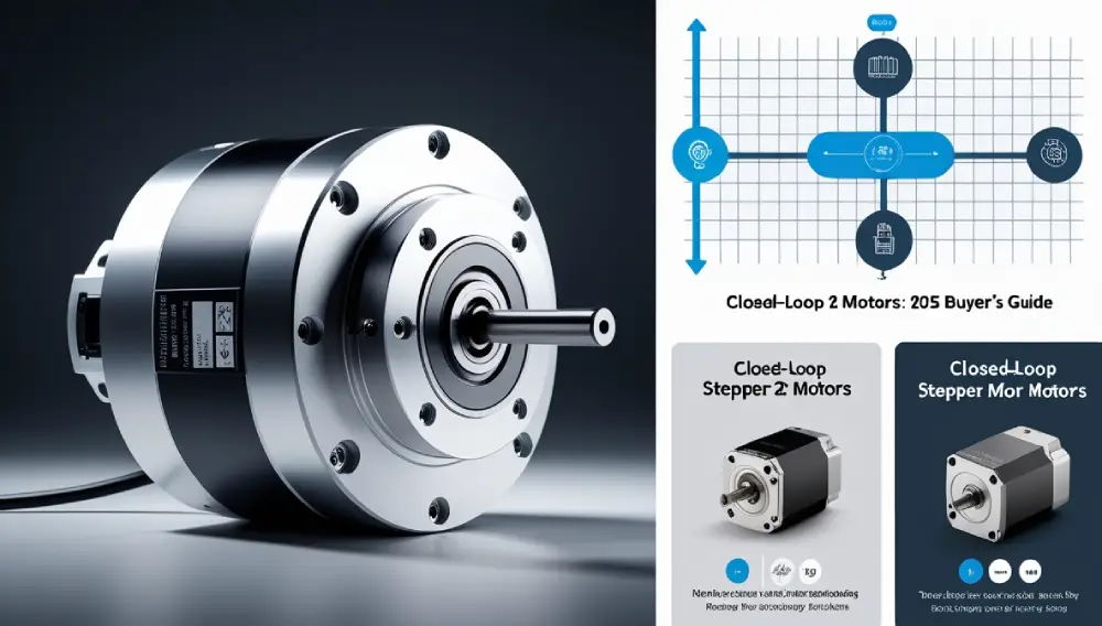 Gallery of top closed-loop stepper motors from Leadshine, Teknic, and Oriental Motor