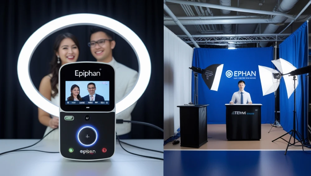 Compact Booth Encoding Setup for Podcasts and Interviews