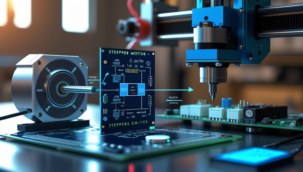 Short animated video explaining stepper motor drivers for beginners