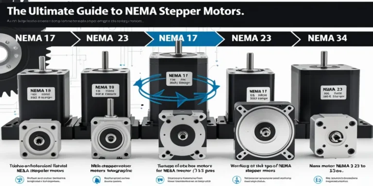 Featured Image for NEMA Stepper Motor Guide