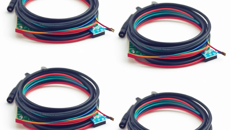 Infographic of 4-wire to 8-wire stepper motor configurations