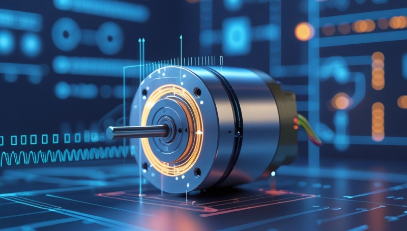 Comparison infographic of unipolar vs bipolar stepper motor types with diagrams.