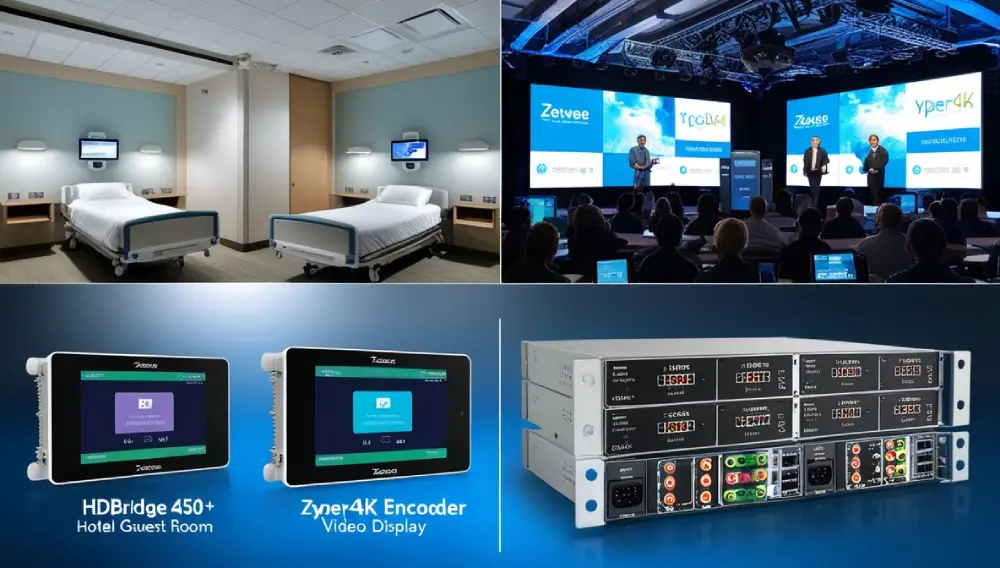 ZeeVee MX110 Modular Encoder in Broadcast Headend