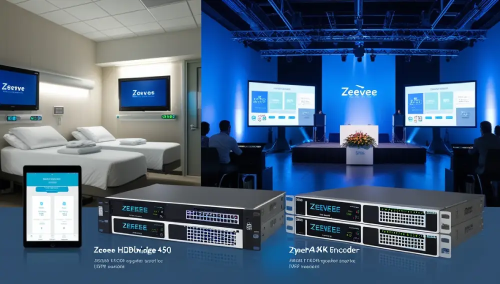 ZeeVee ZyPer4K in Live Pro AV Environment