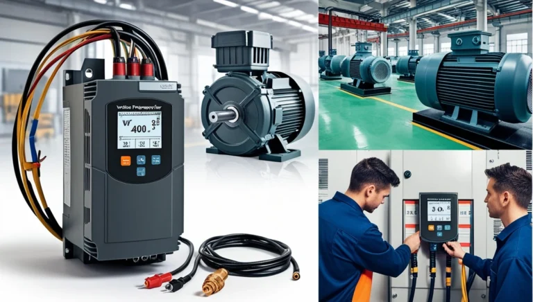 How Much Does It Cost to Install a VFD - VFD controlling motor speed in industrial setting